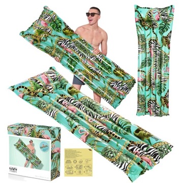 Dmuchany Materac Dla Dzieci Do Wody Pływania Plażowy BESTWAY 183x69cm