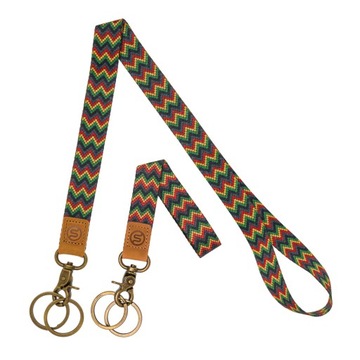 Брелок-брелок, натуральная кожа