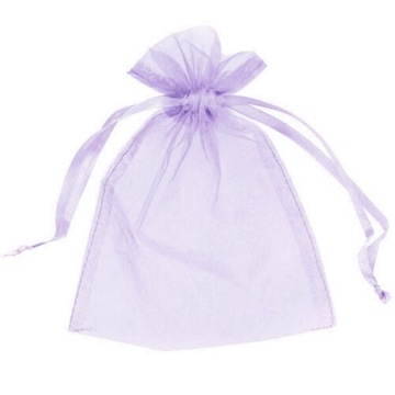 Woreczki z organzy 8x10cm na prezenty 10st torebka