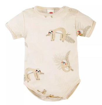BODY NIEMOWLĘCE KRÓTKI RĘKAW BAWEŁNA LAZY R. 74