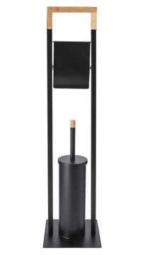 STOJAK NA PAPIER TOALETOWY łazienkowy metal BAMBUS