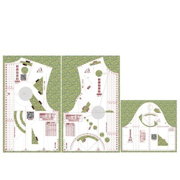 Styl Two Pieces a Set Projektowanie mody: linijka