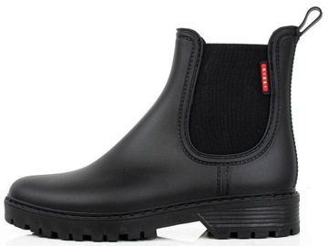 MATTE WELLING BOOTS, ЧЕРНЫЕ ботинки челси 39