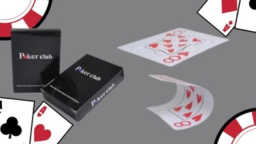 ТОЛСТЫЕ ПЛАСТИКОВЫЕ ГИБКИЕ КАРТЫ ДЛЯ ПОКЕРА ТВЕРДЫЕ ВОДОНЕПРОНИЦАЕМЫЕ КЛАССИЧЕСКИЕ