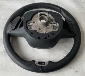 РУЛЕВОЕ КОЛЕСО SKODA OCTAVIA IV С ПОДОГРЕВОМ КОЖАНЫХ ЛЕЗВИЙ