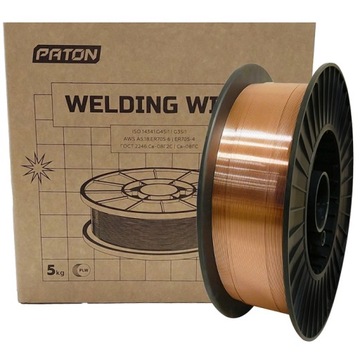 Drut Spawalniczy 1,2mm 5kg SG3 G4Si1 Do Migomatu Spawarka MIG MAG PATON