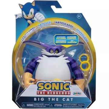 SONIC THE HEDGEHOG FIGURKA BIG THE CAT 13cm