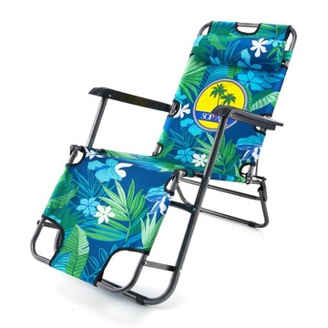 ГАВАЙСКИЕ ЦВЕТЫ ПЛЯЖНЫЙ СТУЛ СКЛАДНОЙ САДОВЫЙ СТУЛ ДЛЯ ПЛЯЖА 2В1