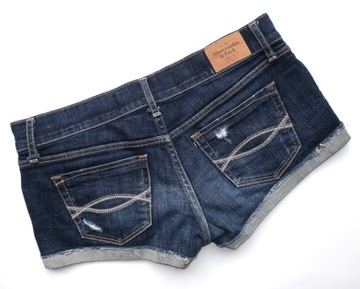 ABERCROMBIE&FITCH JEANSOWE SPODENKI 25 JEANS