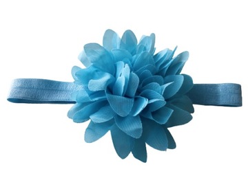 OZDOBNA OPASKA NA GŁOWĘ DLA DZIECI - Z GUMKĄ