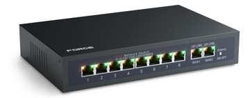 Комплект видеонаблюдения FORCE 8x IP-камера 4MPx 2K, ДИСК 1TB + POE SWITCH 8CH