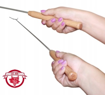 Вилки из нержавеющей стали, палочки для костра 6 шт.