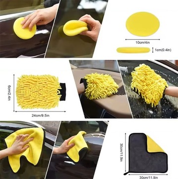 НАБОР ДЛЯ ЧИСТКИ АВТОМОБИЛЯ ЩЕТКИ BAG PADS 22EL XL