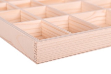 Деревянная полка для органайзера мелких предметов 44,5x40x3см