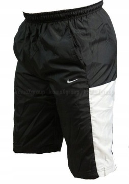 NIKE Active Long Short - spodenki kąpielówki czarne - XL