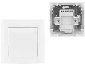 WESA Łącznik Włącznik Światła Pojedynczy Podtynk