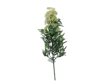GAŁĄZKA KWIAT SZTUCZNE GAŁĄZKI TRAWA ZIELONA 55CM