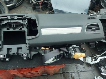 KONZOLA DESKA ULOŽENÍ AIRBAG ŘIDIČE SPOLUJEZDCE KOLEOS II FACELIFT ORIGINÁLNÍ