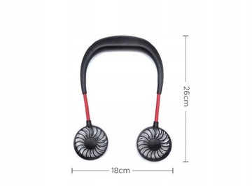 Шейный вентилятор Портативный 3-режимный USB-вентилятор