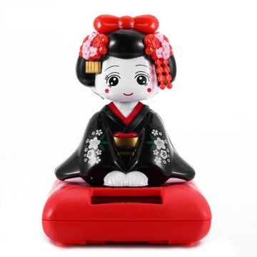 ZABAWKA SOLARNA GEJSZA KIWAJĄCA GŁOWA PREZENT