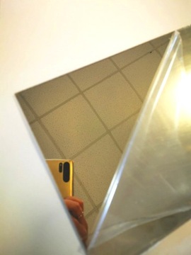 Plexi PMMA lustro złote 3mm na wymiar duży format