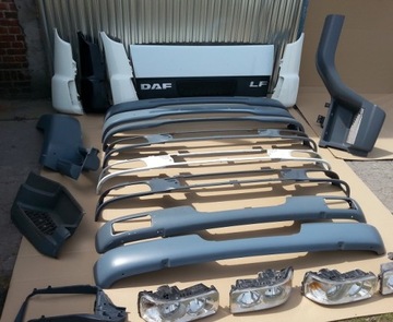 DAF LF 45 55 ZDERZAK NAROŻNIK GRILL PAS NA LAMPY