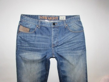 NEXT SPODNIE MĘSKIE JEANS W34 L32