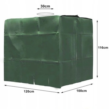 POKROWIEC NA ZBIORNIK IBC kontener na WODĘ 1000 L