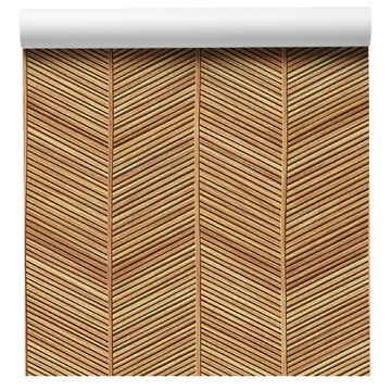 TAPETA DREWNO JODEŁKA CHEVRON PARKAN DESKI 5136al