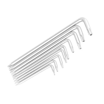 ШЕСТИГРАННЫЕ КЛЮЧИ TORX ТИПА L С ОТВЕРСТИЯМИ T15/20/25/27