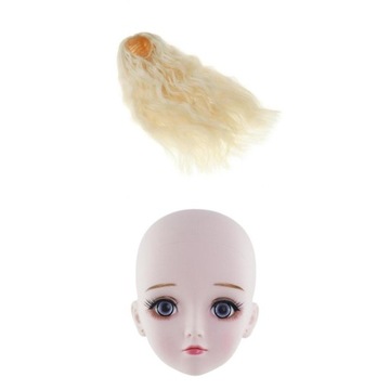 Doll D Real/3 części ciała lalki ze kręconymi