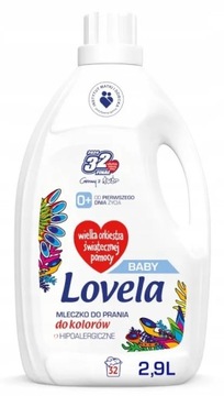 Lovela Mleczko Do Prania Kolorów 2,9 l