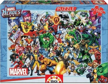 EDUCA PUZZLE MARVEL HEROES KOMIKS 1000 ELEMENTÓW