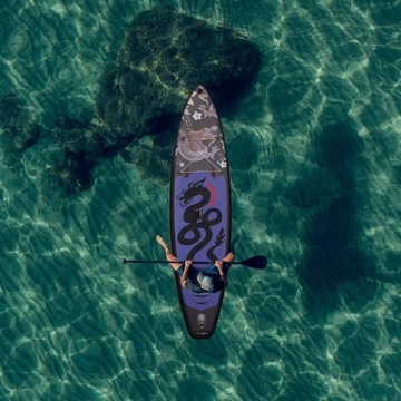 НАДУВНАЯ ДОСКА FunWater DRAGON Feath-R-Lite SUPFR17U большая 350см