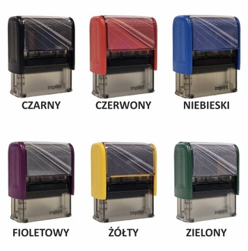 PIECZĄTKA FIRMOWA do 4 linii - IMPRINT 11 - TRODAT 8911 - LEKARSKA BIUROWA