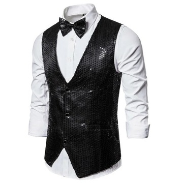 Jacket Men's Sequin Coat Blazer Stylish Sequin