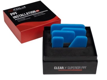 Zestaw 5-ciu rakli do folii PPF Candy Blue