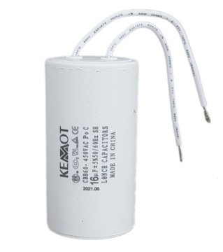 Kondensator rozruch silnika 16uF 450V CBB60 KEMOT