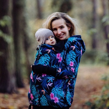 Толстовка 5в1 GREYSE | толстовка для беременных| для слинга/переноски|блузка для кормления M38