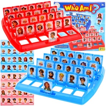 GRA ZGADNIJ KTO TO GUESS WHO KIM JESTEM PAMIĘCIOWA LOGICZNA DLA DZIECI