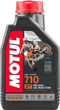 OLEJ MOTUL 710 1L 2T SYNT. / MOTOCYKLE