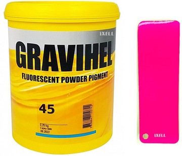 45 RAL 0096 RÓŻOWY PINK fluorescencyjny BAZA 1069