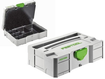 FESTOOL SYS 1 UNI systainer skrzynka organizer + wkład