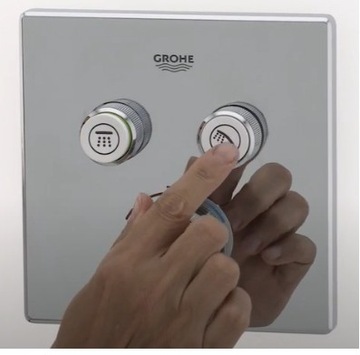 ПОТОЛОЧНЫЙ ДУШЕВОЙ НАБОР GROHE ТЕРМОСТАТ ДОЖДЕВОЙ ДУШ