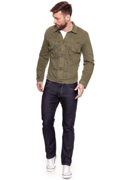 Męska kurtka jeansowa Wrangler PLEATED JACKET S