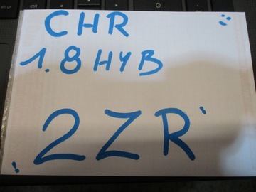MOTOR TOYOTA CHR 1,8HYB 2ZR