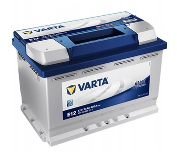 АКУМУЛЯТОР VARTA BLUE E12 74AH 680A ЛІВА+ 