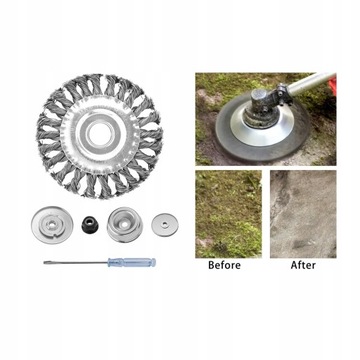 Триммерная головка для стрижки проволочной щетки