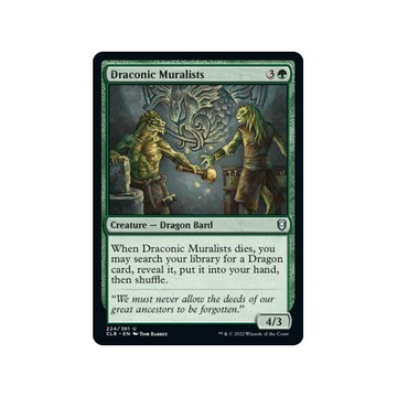 MTG 2x Draconic Muralists (U)