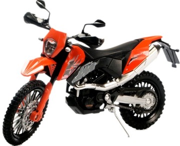 Модель мотоцикла KTM 690 Enduro 1:18 Welly Metal